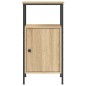 vidaXL Comodini 2pz Rovere Sonoma 41x31x80 cm in Legno Multistrato