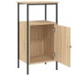 vidaXL Comodini 2pz Rovere Sonoma 41x31x80 cm in Legno Multistrato