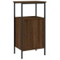 vidaXL Comodini 2 pz Rovere Marrone 41x31x80 cm in Legno Multistrato vidaXL Comodini 2 pz Rovere Marrone 41x31x80 cm in Legno Multistrato