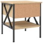 vidaXL Comodino Rovere Sonoma 40x42x45 cm in Legno Multistrato
