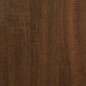 vidaXL Comodino Rovere Marrone 40x42x45 cm in Legno Multistrato