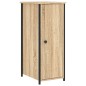 vidaXL Comodino Rovere Sonoma 32x42x80 cm in Legno Multistrato