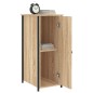 vidaXL Comodino Rovere Sonoma 32x42x80 cm in Legno Multistrato