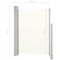 Tenda da Sole Laterale Retrattile 100 x 300 cm Crema Tenda da Sole Laterale Retrattile 100 x 300 cm Crema