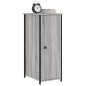 vidaXL Comodini 2 pz Grigio Sonoma 32x42x80 cm in Legno Multistrato vidaXL Comodini 2 pz Grigio Sonoma 32x42x80 cm in Legno Multistrato