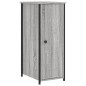 vidaXL Comodini 2 pz Grigio Sonoma 32x42x80 cm in Legno Multistrato vidaXL Comodini 2 pz Grigio Sonoma 32x42x80 cm in Legno Multistrato