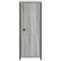 vidaXL Comodini 2 pz Grigio Sonoma 32x42x80 cm in Legno Multistrato vidaXL Comodini 2 pz Grigio Sonoma 32x42x80 cm in Legno Multistrato