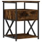vidaXL Comodino Rovere Fumo 40x42x55 cm Legno Multistrato vidaXL Comodino Rovere Fumo 40x42x55 cm Legno Multistrato