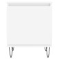 vidaXL Comodini 2 pz Bianchi 40x30x50 cm in Legno Multistrato vidaXL Comodini 2 pz Bianchi 40x30x50 cm in Legno Multistrato