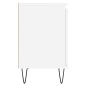vidaXL Comodini 2 pz Bianchi 40x30x50 cm in Legno Multistrato vidaXL Comodini 2 pz Bianchi 40x30x50 cm in Legno Multistrato