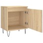 vidaXL Comodino Rovere Sonoma 40x30x50 cm in Legno Multistrato vidaXL Comodino Rovere Sonoma 40x30x50 cm in Legno Multistrato