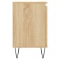vidaXL Comodino Rovere Sonoma 40x30x50 cm in Legno Multistrato vidaXL Comodino Rovere Sonoma 40x30x50 cm in Legno Multistrato