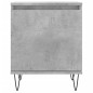 vidaXL Comodino Grigio Cemento 40x30x50 cm in Legno Multistrato vidaXL Comodino Grigio Cemento 40x30x50 cm in Legno Multistrato