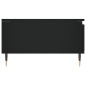 vidaXL Tavolino da Salotto Nero 90x60x35 cm in Legno Multistrato