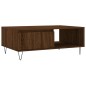 vidaXL Tavolino da Salotto Rovere Marrone 90x60x35cm Legno Multistrato