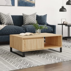 vidaXL Tavolino da Salotto Rovere Sonoma 90x60x35 cm Legno Multistrato