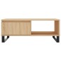 vidaXL Tavolino da Salotto Rovere Sonoma 90x60x35 cm Legno Multistrato