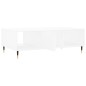 vidaXL Tavolino da Salotto Bianco 104x60x35 cm in Legno Multistrato