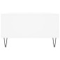 vidaXL Tavolino da Salotto Bianco 104x60x35 cm in Legno Multistrato