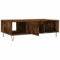 vidaXL Tavolino da Salotto Rovere Fumo 104x60x35 cm Legno Multistrato