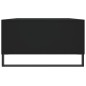 vidaXL Tavolino da Salotto Nero 104x60x35 cm in Legno Multistrato