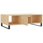 vidaXL Tavolino da Salotto Rovere Sonoma 104x60x35cm Legno Multistrato