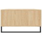 vidaXL Tavolino da Salotto Rovere Sonoma 104x60x35cm Legno Multistrato