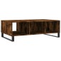 vidaXL Tavolino da Salotto Rovere Fumo 104x60x35 cm Legno Multistrato