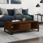 vidaXL Tavolino Salotto Rovere Marrone 104x60x35 cm Legno Multistrato