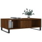 vidaXL Tavolino Salotto Rovere Marrone 104x60x35 cm Legno Multistrato
