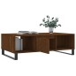 vidaXL Tavolino Salotto Rovere Marrone 104x60x35 cm Legno Multistrato