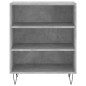 vidaXL Credenza Grigio Cemento 57x35x70 cm in Legno Multistrato vidaXL Credenza Grigio Cemento 57x35x70 cm in Legno Multistrato