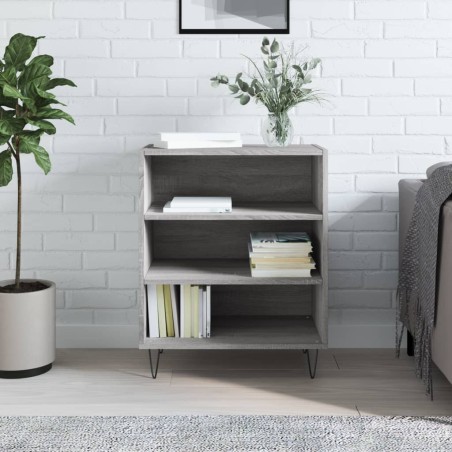 vidaXL Credenza Grigio Sonoma 57x35x70 cm in Legno Multistrato