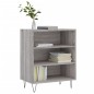 vidaXL Credenza Grigio Sonoma 57x35x70 cm in Legno Multistrato vidaXL Credenza Grigio Sonoma 57x35x70 cm in Legno Multistrato
