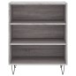 vidaXL Credenza Grigio Sonoma 57x35x70 cm in Legno Multistrato vidaXL Credenza Grigio Sonoma 57x35x70 cm in Legno Multistrato