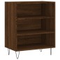 vidaXL Credenza Rovere Marrone 57x35x70 cm in Legno Multistrato vidaXL Credenza Rovere Marrone 57x35x70 cm in Legno Multistrato