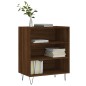 vidaXL Credenza Rovere Marrone 57x35x70 cm in Legno Multistrato vidaXL Credenza Rovere Marrone 57x35x70 cm in Legno Multistrato