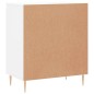 vidaXL Credenza Bianco Lucido 60x35x70 cm in Legno Multistrato vidaXL Credenza Bianco Lucido 60x35x70 cm in Legno Multistrato