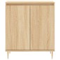vidaXL Credenza Rovere Sonoma 60x35x70 cm in Legno Multistrato vidaXL Credenza Rovere Sonoma 60x35x70 cm in Legno Multistrato