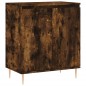 vidaXL Credenza Rovere Fumo 60x35x70 cm in Legno Multistrato vidaXL Credenza Rovere Fumo 60x35x70 cm in Legno Multistrato