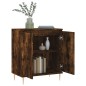 vidaXL Credenza Rovere Fumo 60x35x70 cm in Legno Multistrato vidaXL Credenza Rovere Fumo 60x35x70 cm in Legno Multistrato