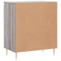 vidaXL Credenza Grigio Sonoma 60x35x70 cm in Legno Multistrato vidaXL Credenza Grigio Sonoma 60x35x70 cm in Legno Multistrato