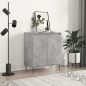 vidaXL Credenza Grigio Cemento 60x35x70 cm in Legno Multistrato vidaXL Credenza Grigio Cemento 60x35x70 cm in Legno Multistrato