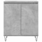 vidaXL Credenza Grigio Cemento 60x35x70 cm in Legno Multistrato vidaXL Credenza Grigio Cemento 60x35x70 cm in Legno Multistrato