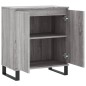 vidaXL Credenza Grigio Sonoma 60x35x70 cm in Legno Multistrato vidaXL Credenza Grigio Sonoma 60x35x70 cm in Legno Multistrato