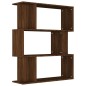 Libreria/Divisorio Rovere Marrone 80x24x96 cm Legno Multistrato Libreria/Divisorio Rovere Marrone 80x24x96 cm Legno Multistrato