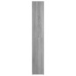 Armadio Bagno Rovere Grigio 30x30x183,5cm Legno Ingegnerizzato Armadio Bagno Rovere Grigio 30x30x183,5cm Legno Ingegnerizzato