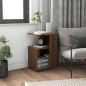 Tavolino da Salotto Rovere Marrone 36x30x56cm Legno Multistrato Tavolino da Salotto Rovere Marrone 36x30x56cm Legno Multistrato