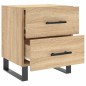vidaXL Comodino Rovere Sonoma 40x35x47,5 cm in Legno Multistrato