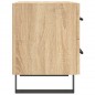 vidaXL Comodino Rovere Sonoma 40x35x47,5 cm in Legno Multistrato